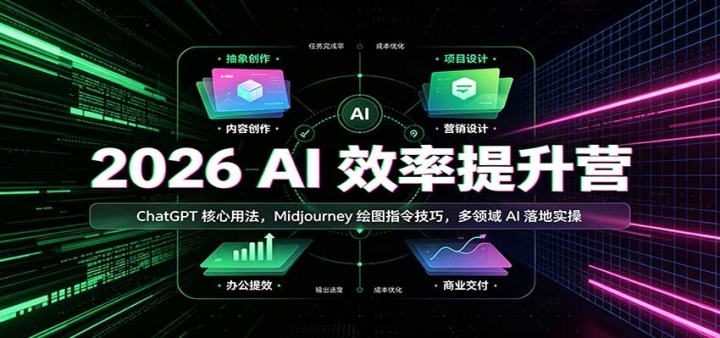 2026 AIЧ������Ӫ��ChatGPT�����÷���Midjourney��ͼָ��ɣ�������AI��