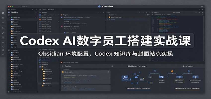Codex AI����Ա���ʵս�Σ�Obsidian �������ã�Codex ֪ʶ�������վ��