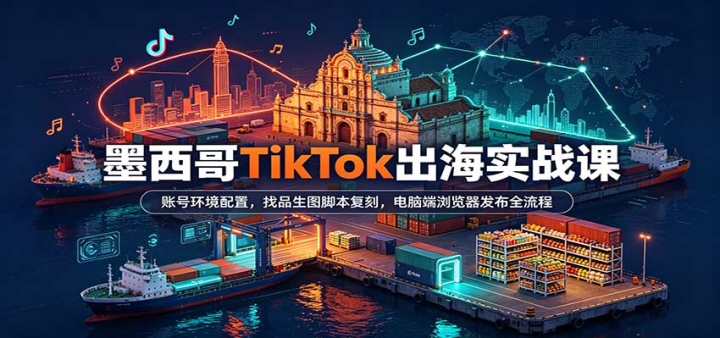 ī����TikTok����ʵս�Σ��˺Ż������ã���Ʒ��ͼ�ű����̣����Զ��������