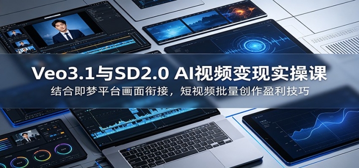 Veo3.1��SD2.0 AI��Ƶ����ʵ�ٿοΣ���ϼ���ƽ̨�����νӣ�����Ƶ��������