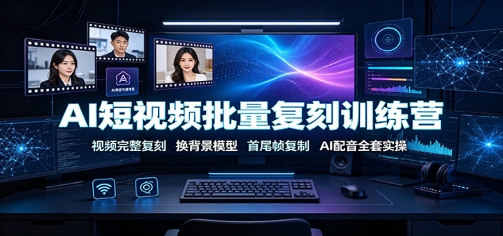 AI����Ƶ��������ѵ��Ӫ����Ƶ�������̣�������ģ�͡���β֡���ơ�AI����ȫ