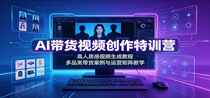 AI������Ƶ������ѵӪ�������ʸ���Ƶ���ɽ̳̣���Ʒ�������������Ӫ�����