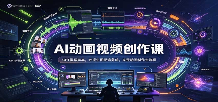 AI������Ƶ�����Σ�GPT׫д�ű����־���ͼ����������������������ȫ����